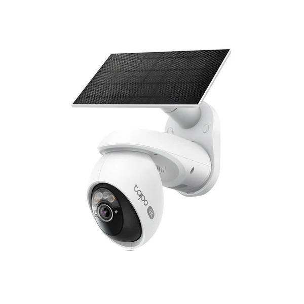 Tapo C660 Kit - Cámara de Seguridad Wi-Fi con Panel Solar y Batería, 4K 8MP, Visión Nocturna a Color