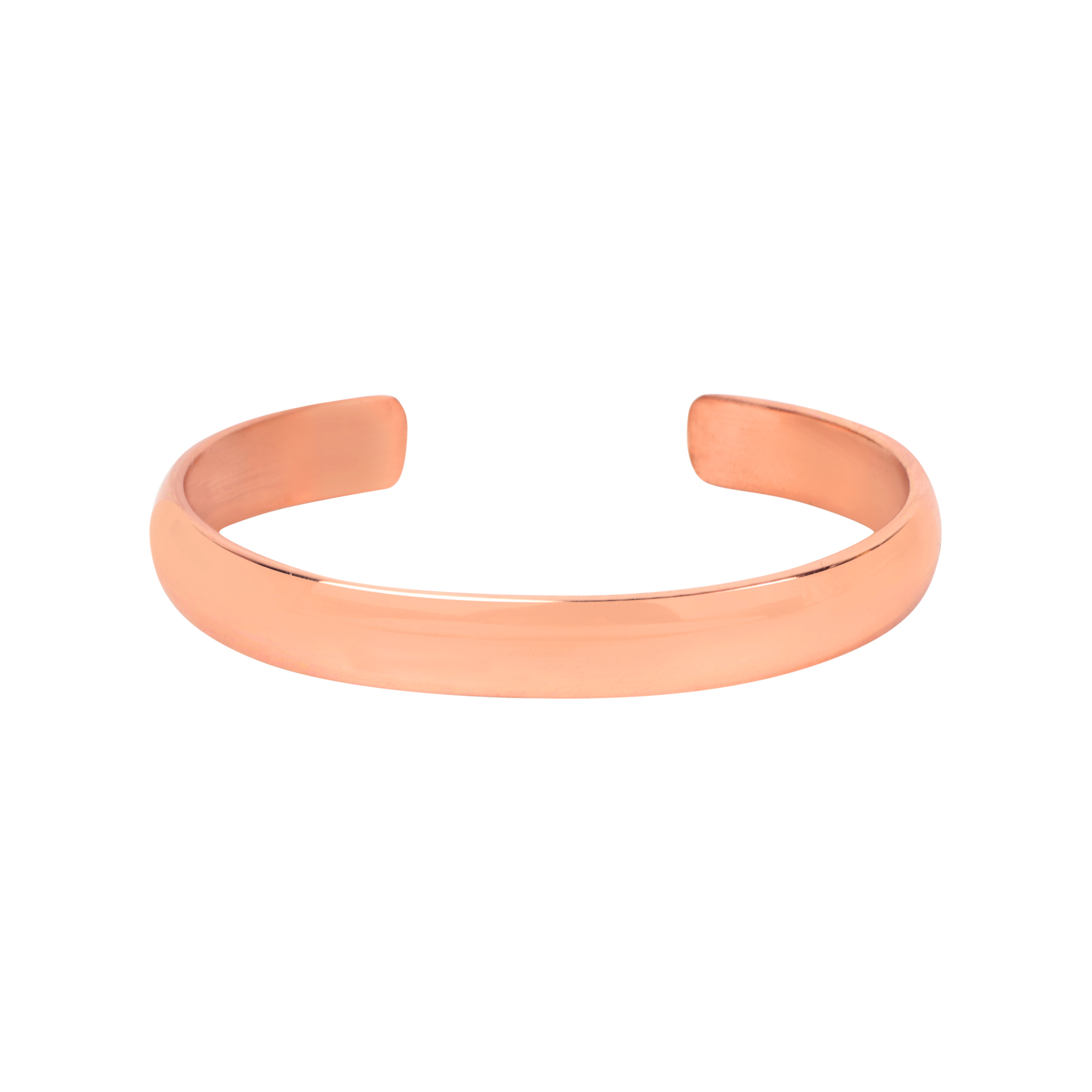 CopperLife® Magnetic Copper Bracelet Cuff – Elegant Pure Copper Bangle – Unisex Magnetic Copper Bracelets for Men & Women (Medium) 