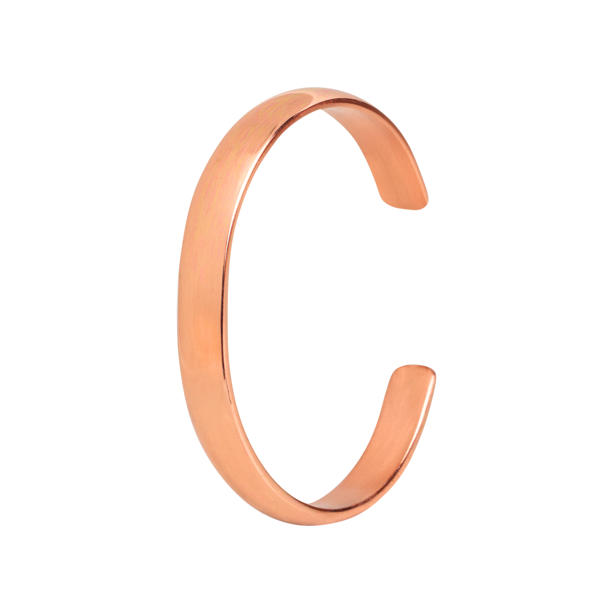 CopperLife® Magnetic Copper Bracelet Cuff – Elegant Pure Copper Bangle – Unisex Magnetic Copper Bracelets for Men & Women (Medium) 