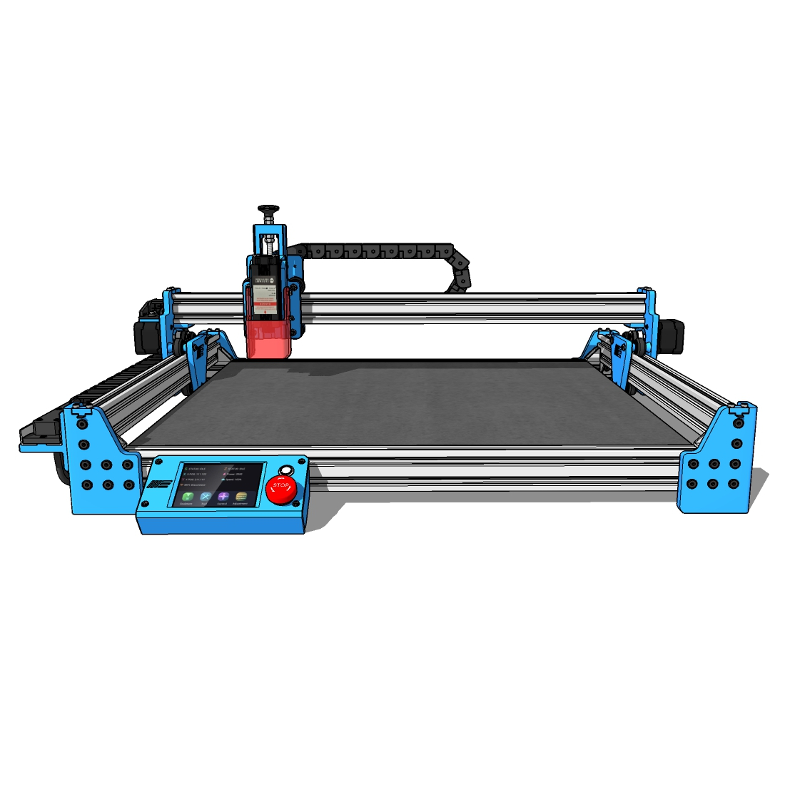My-Laser Engraver - Complete 3D Model & STL Files