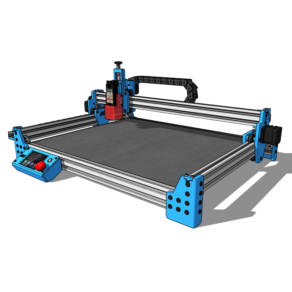My-Laser Engraver - Complete 3D Model & STL Files