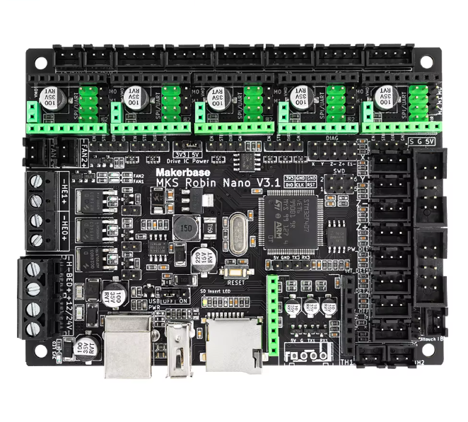 MKS Robin Nano V3.1: 32-Bit F407 Control Board for Advanced Open-Source 3D Printing