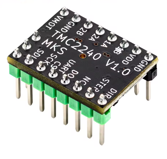 MKS TMC2240 V1.0 Driver: High-Power 36V, 2.1A RMS with SPI Control & Diagnostics