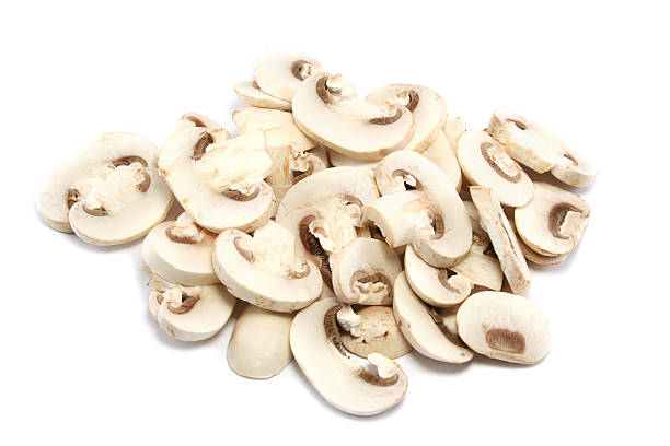 Sliced White Mushrooms