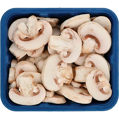Sliced White Mushrooms