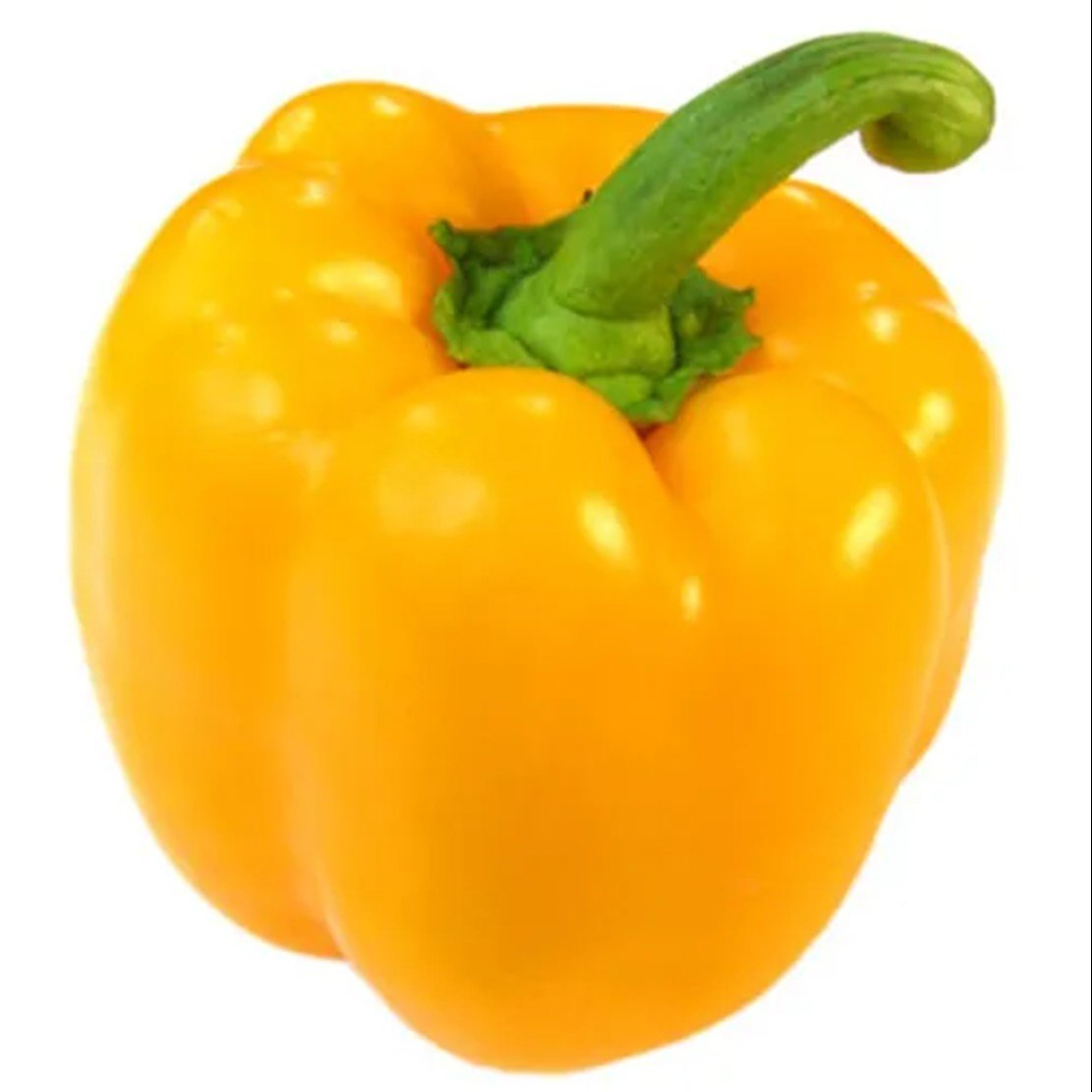 Fresh Yellow Bell Peppers