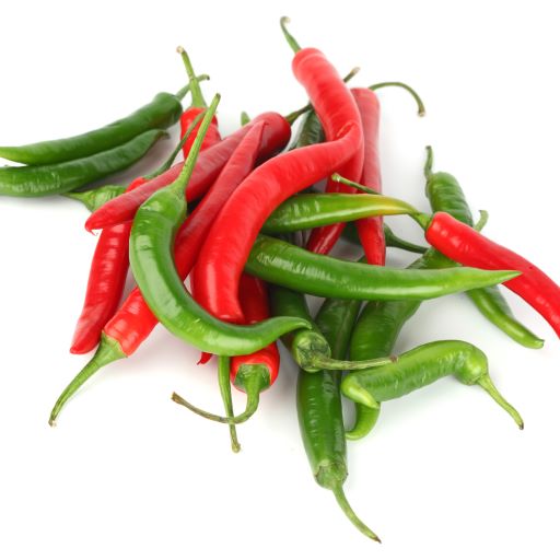 Fresh Assorted Chili Peppers