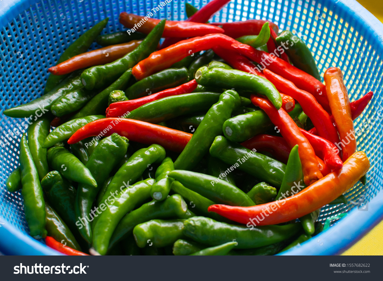 Fresh Assorted Chili Peppers