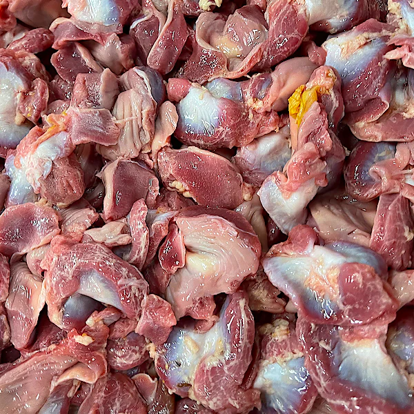 Raw Chicken Gizzards
