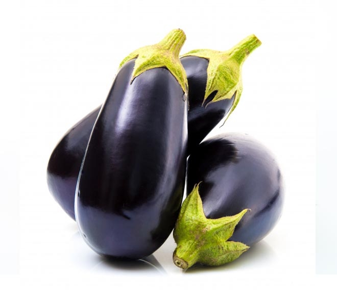 Fresh Eggplants