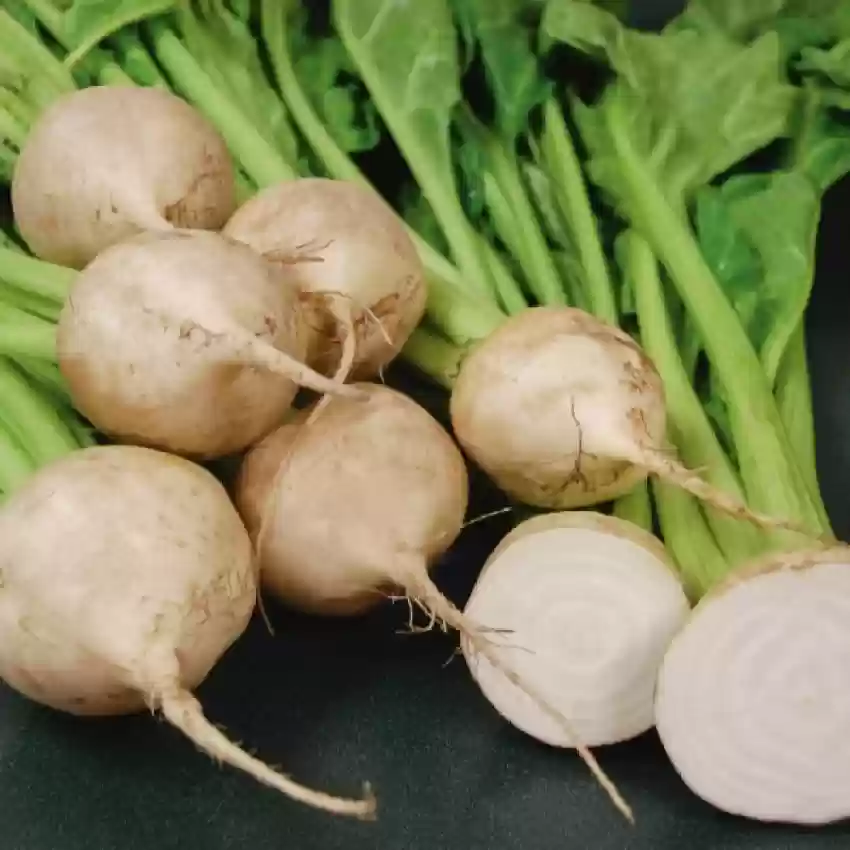 White Beetroots