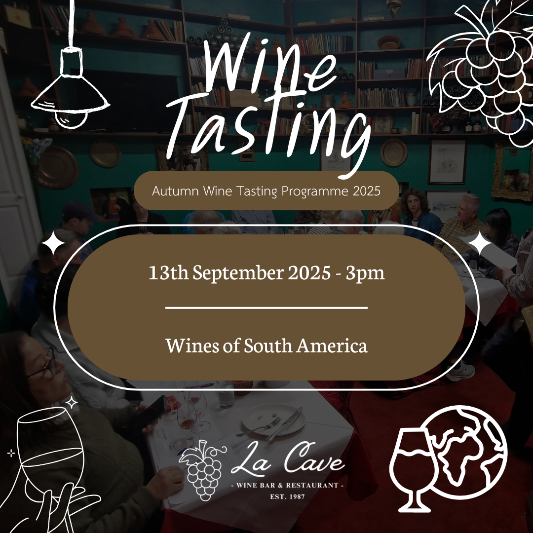 13/09/25 - 3PM - Discovering the Wines of South America