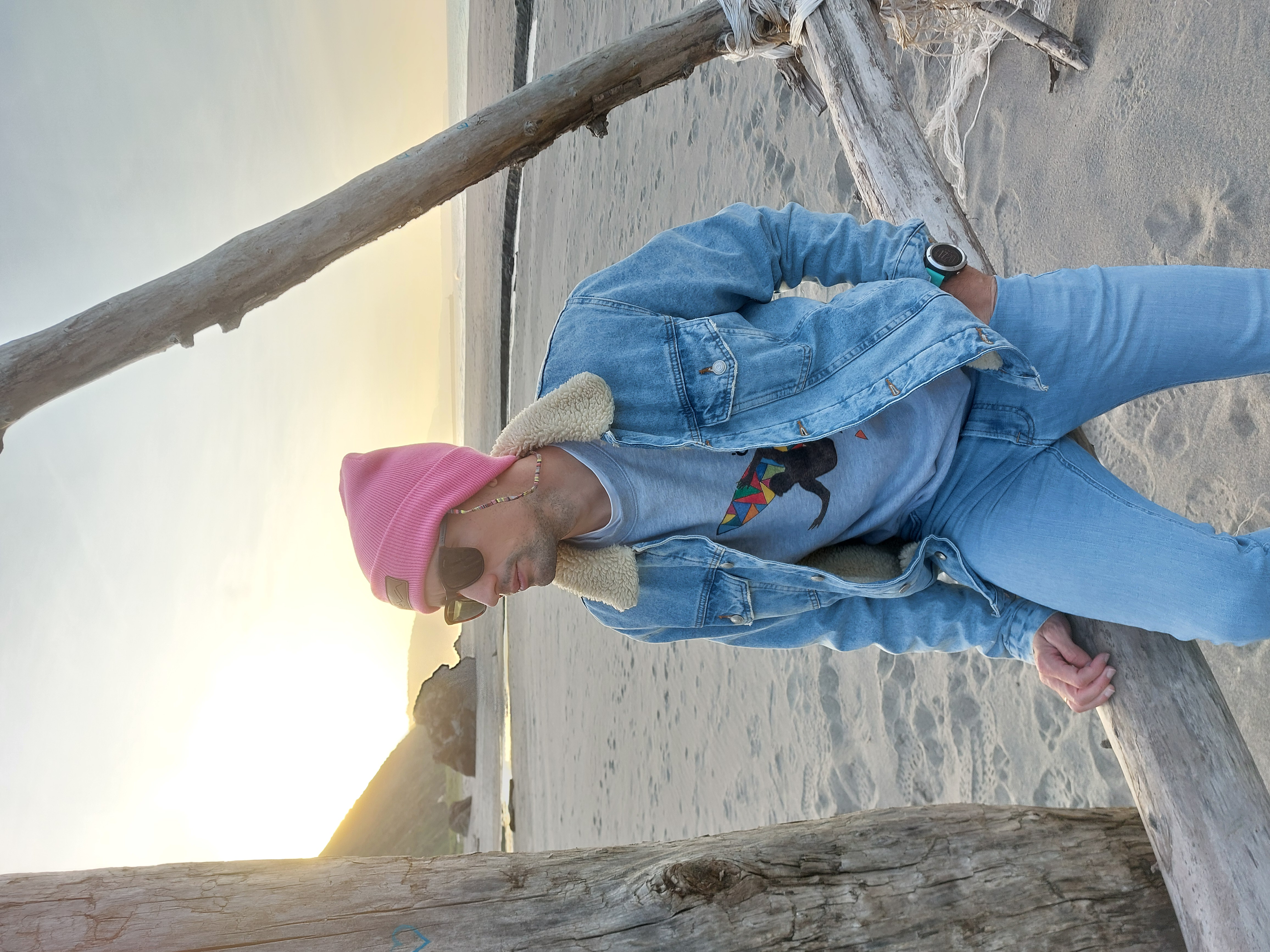 Gorro invierno Deva pink