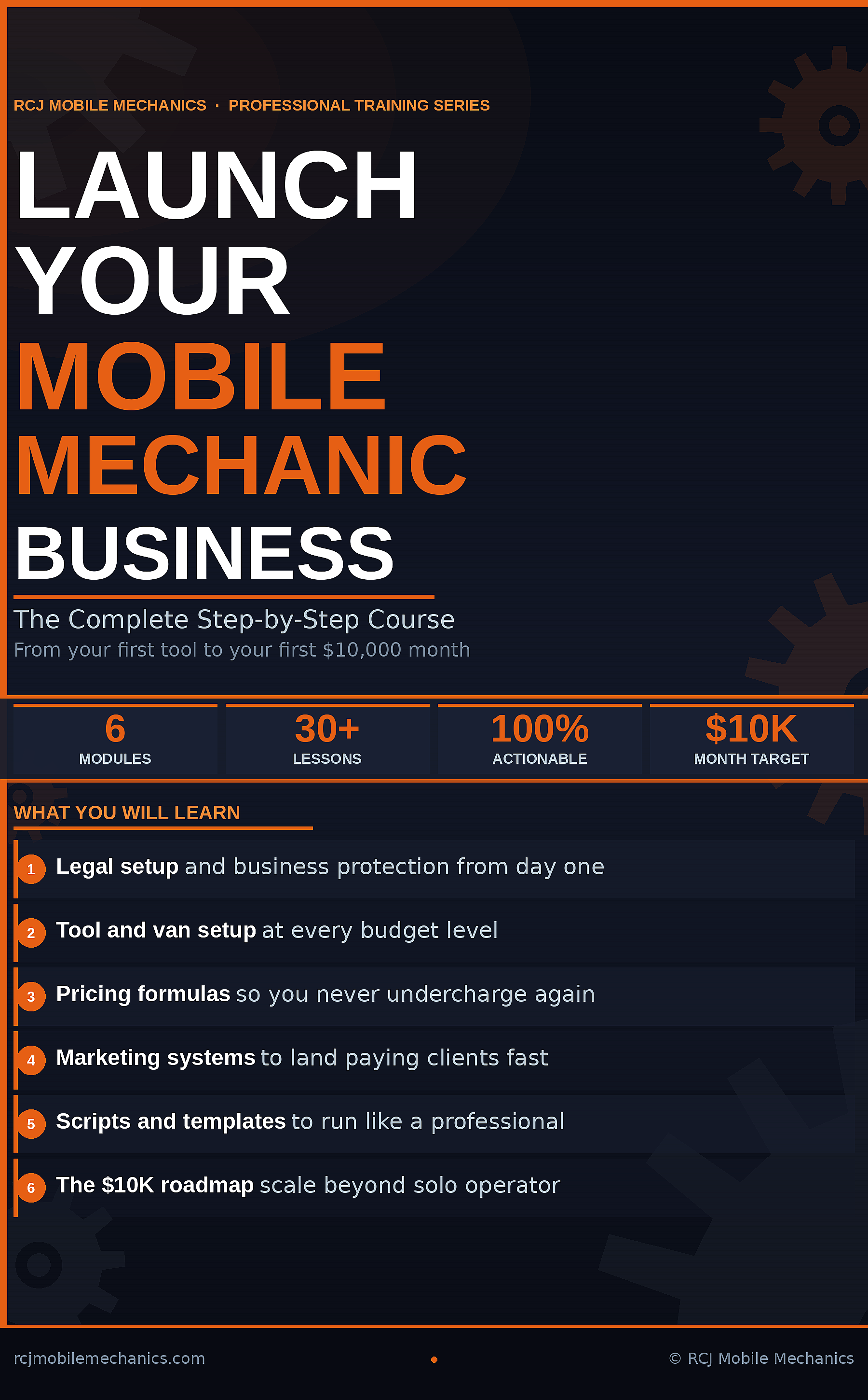 Launch Your Mobile Mechanic Business