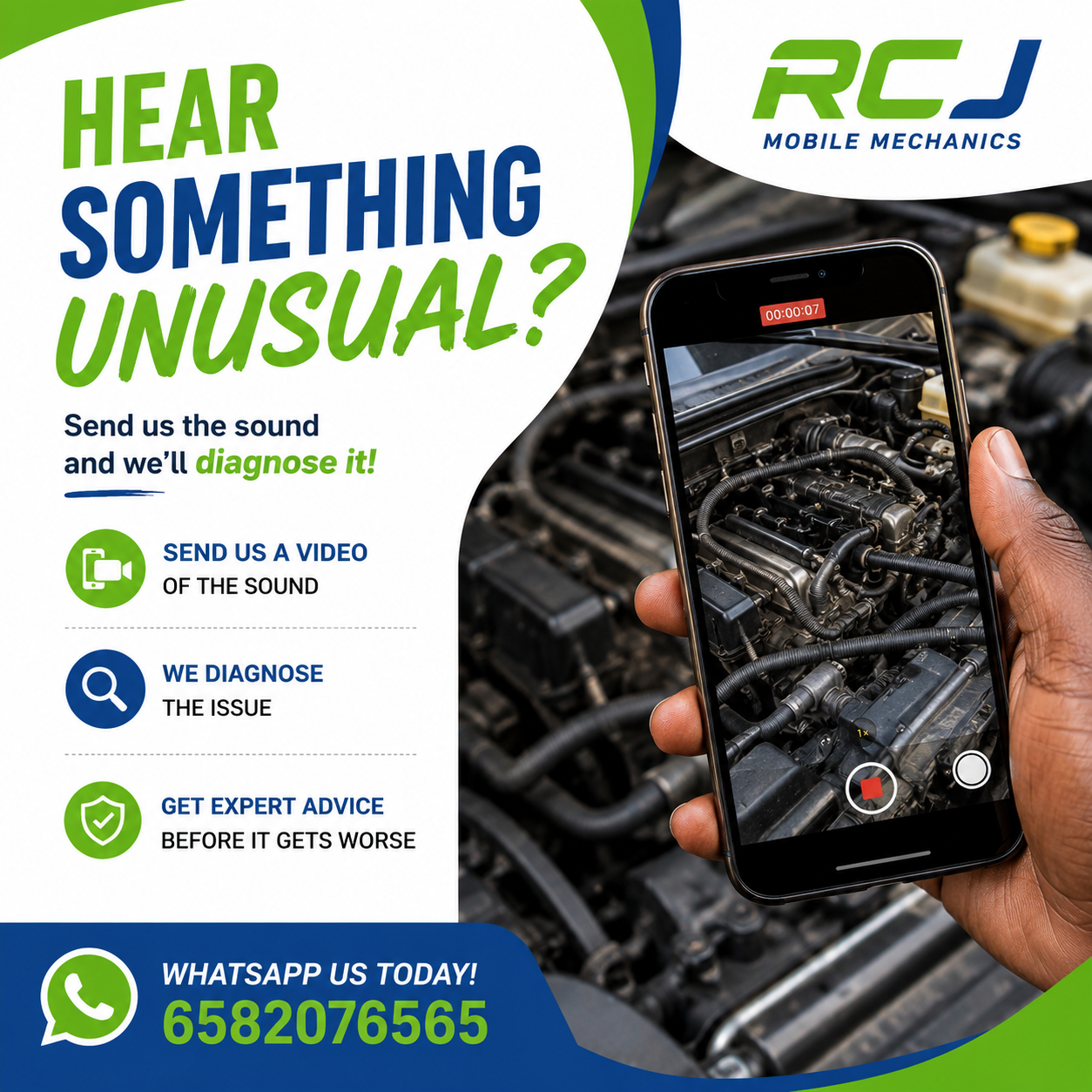 RCJ Remote Vehicle Sound Diagnosis