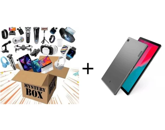 Caja sorpresa + tablet 150
