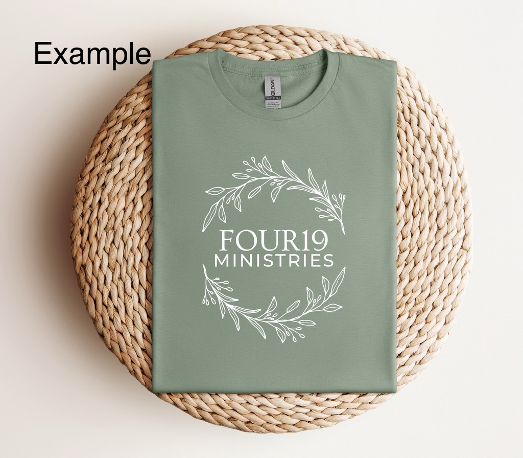 Shirt - Large white logo