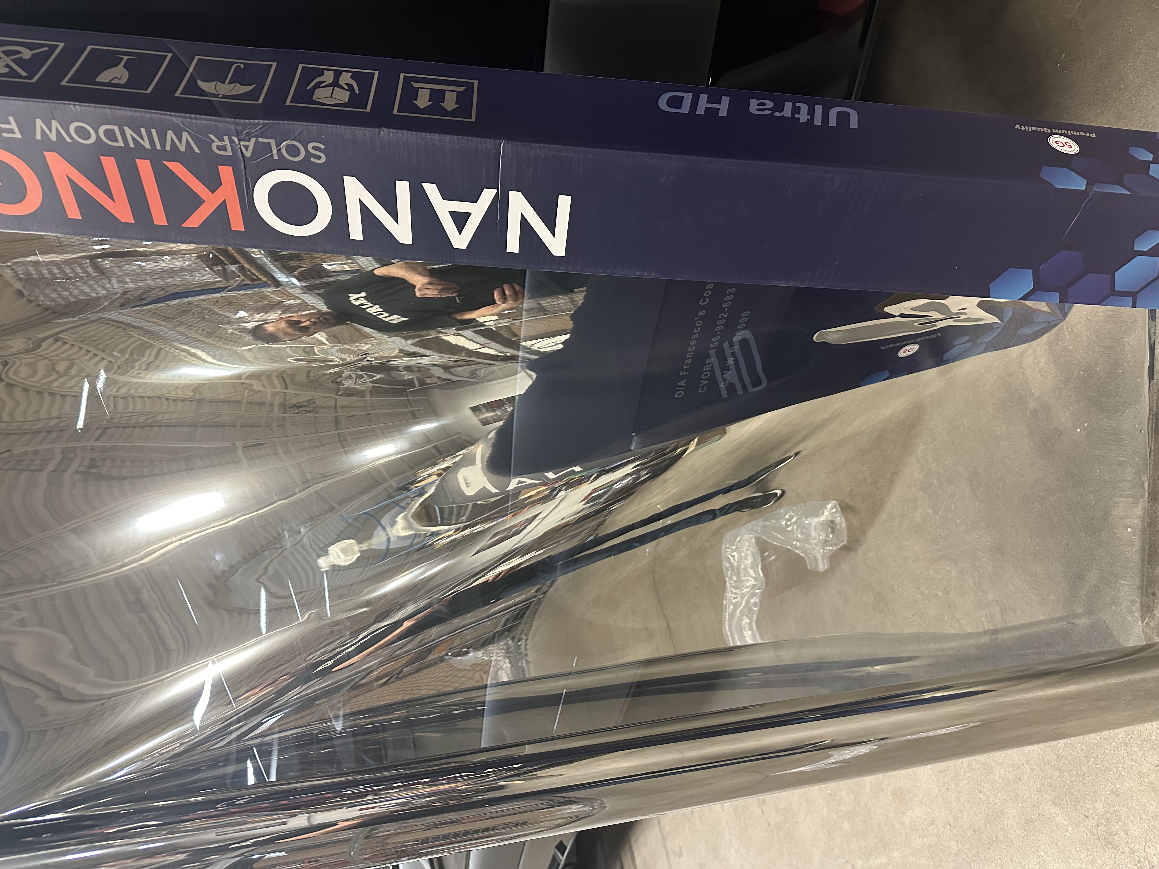 Silver Reflective Film