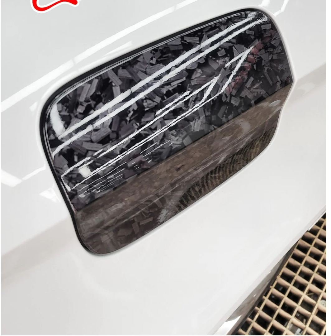 24K chopped Forged Carbon Fiber Matte Black