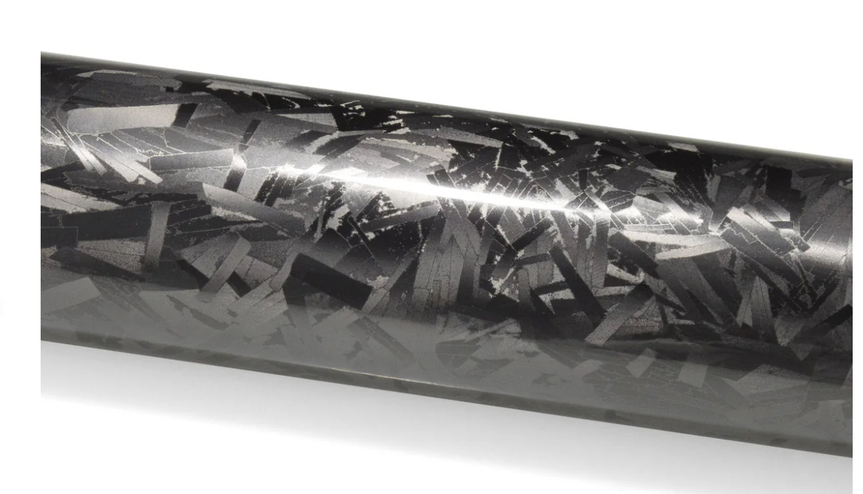 24K chopped Forged Carbon Fiber Matte Black