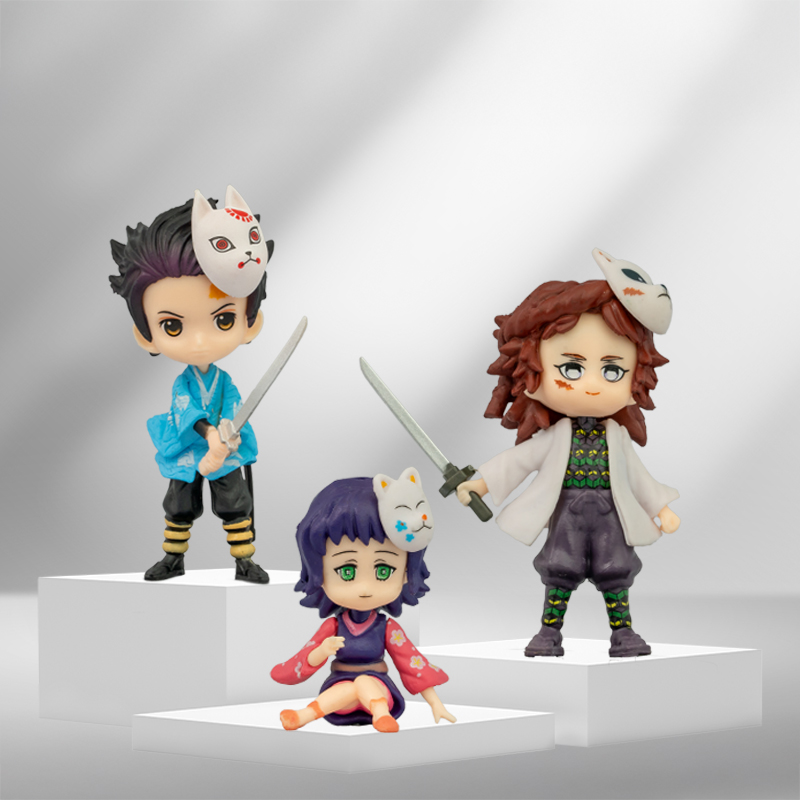 Whisper of the Fox Masks – Makomo, Sabito & Tanjiro | Demon Slayer