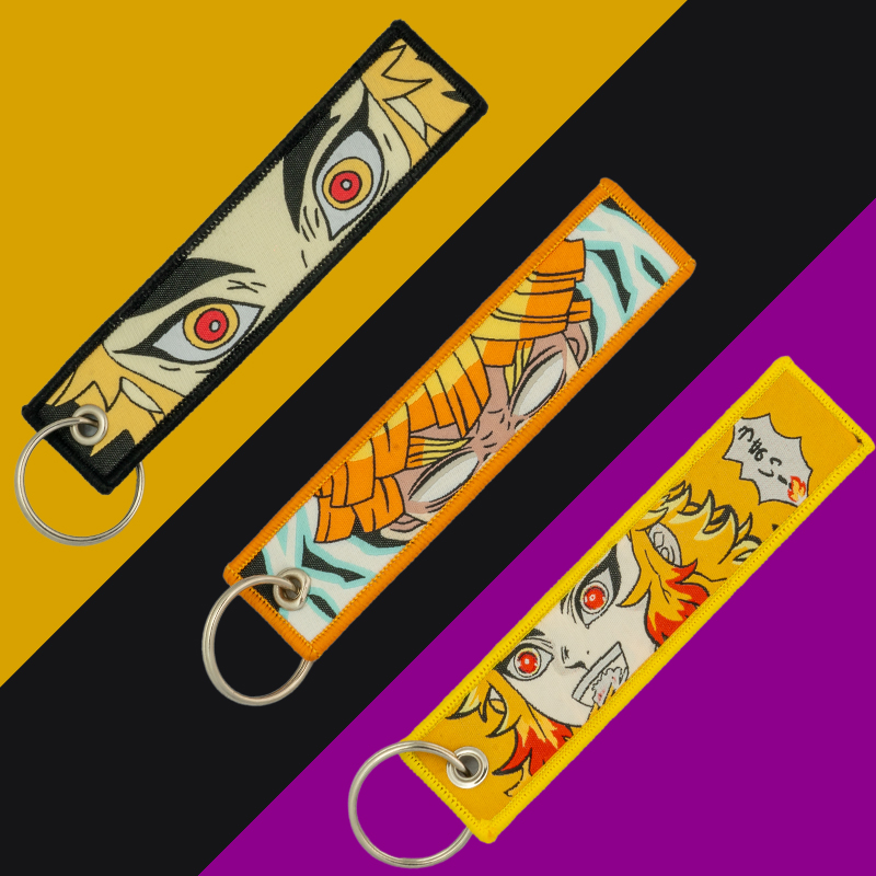 Yellow Hair - Family | Keychain | Demon Slayer
