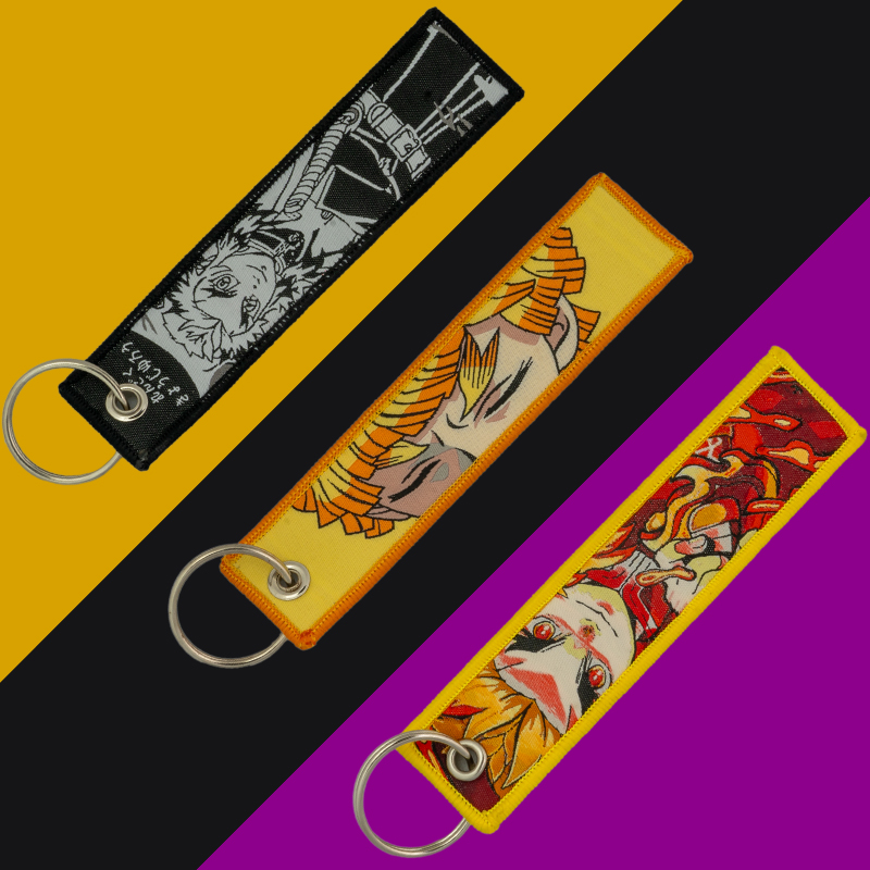 Yellow Hair - Family | Keychain | Demon Slayer