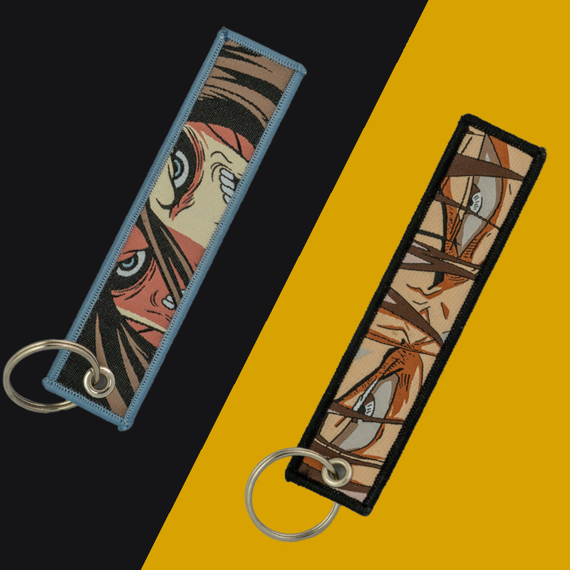 Eren Yeager & Levi Ackerman | Keychain | Attack on Titan