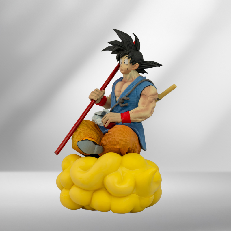 Nimbus Rider – Goku with Power Pole | Dragon Ball