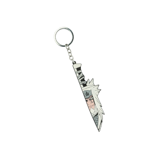 Jiraya Sensei - Face Print Keychain | Naruto