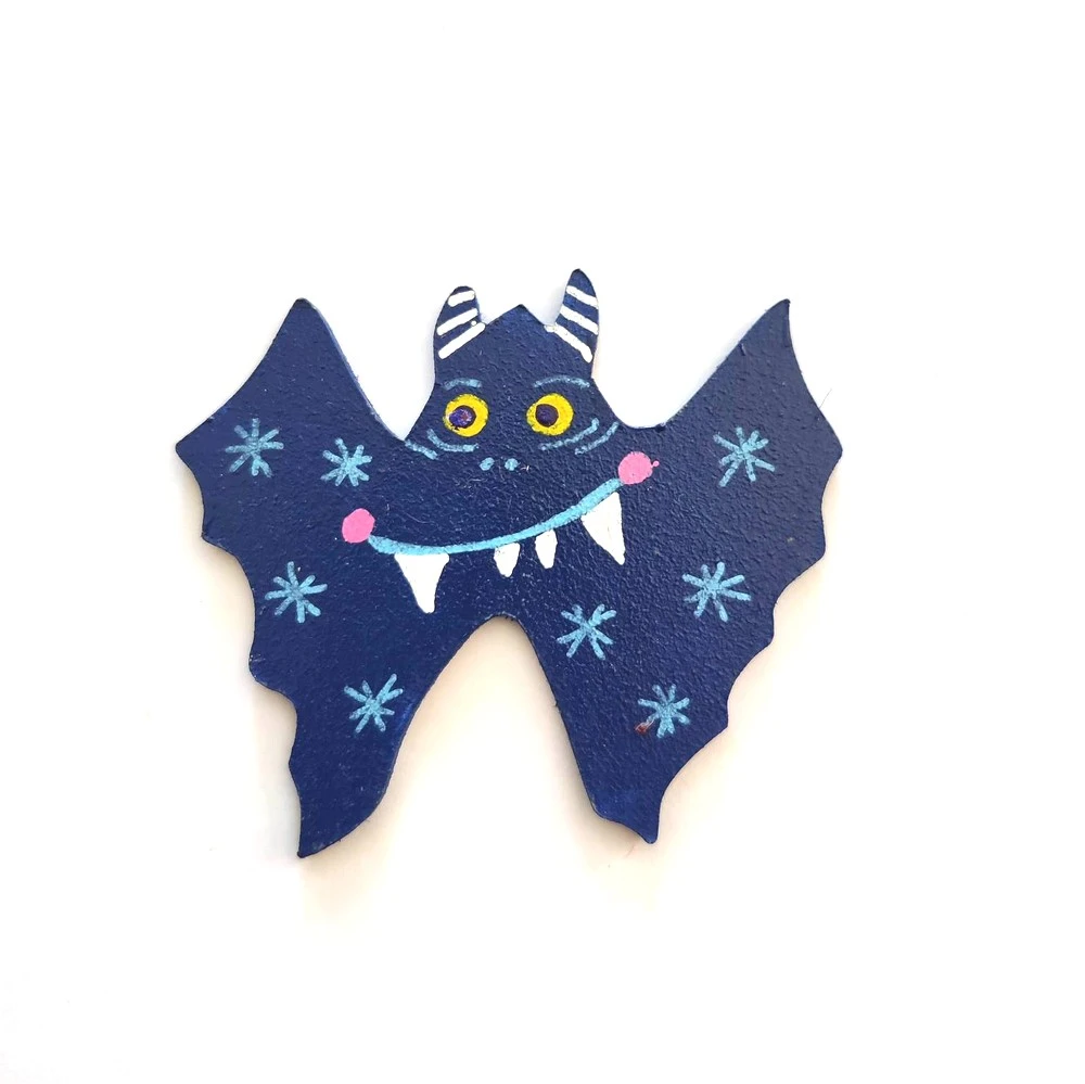 Lettre en bois thème Monstre 'W'