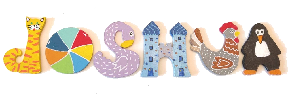 Lettre en bois 'H' château