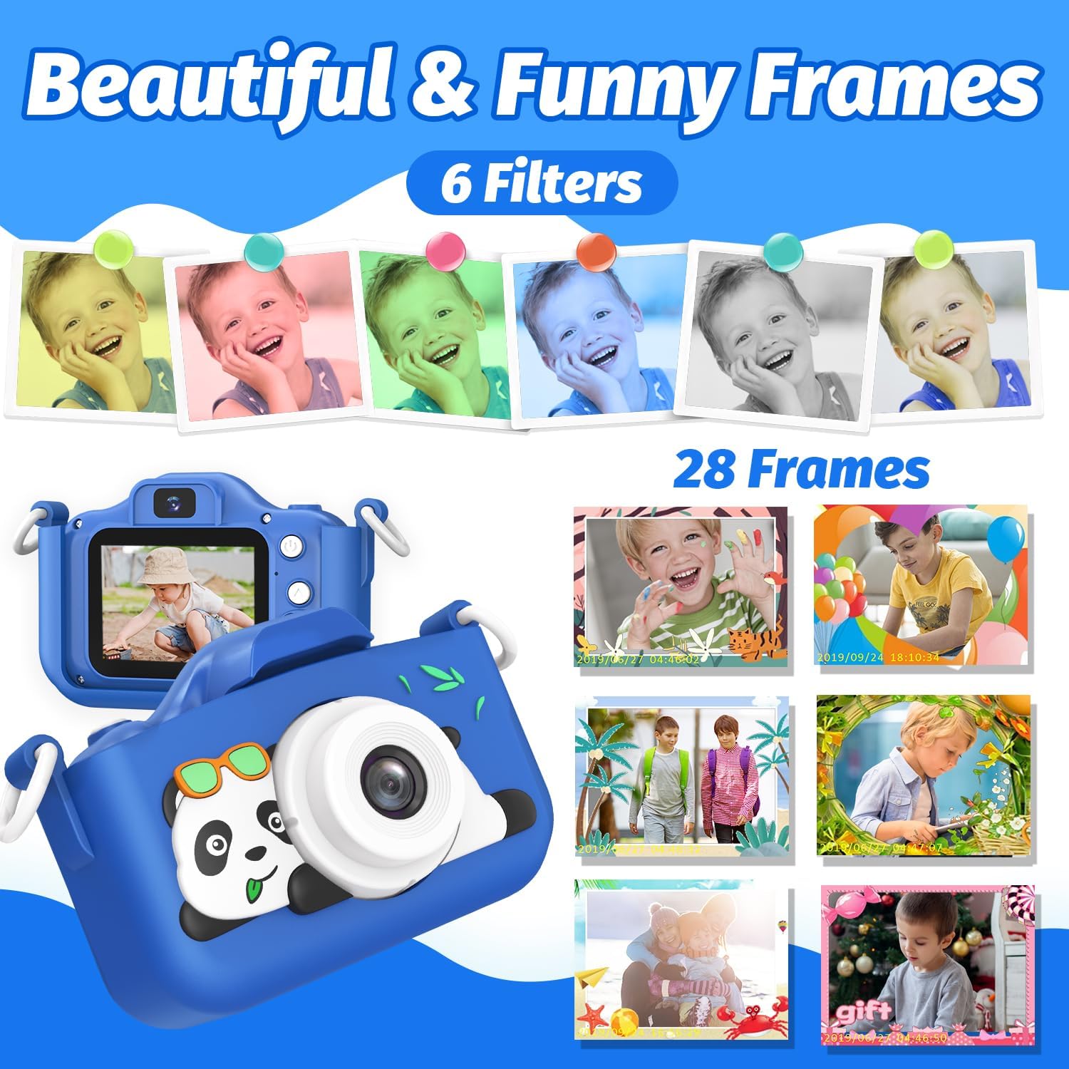 Mgaolo Children's Camera Toys for 3-12 Years Old Kids Boys Girls