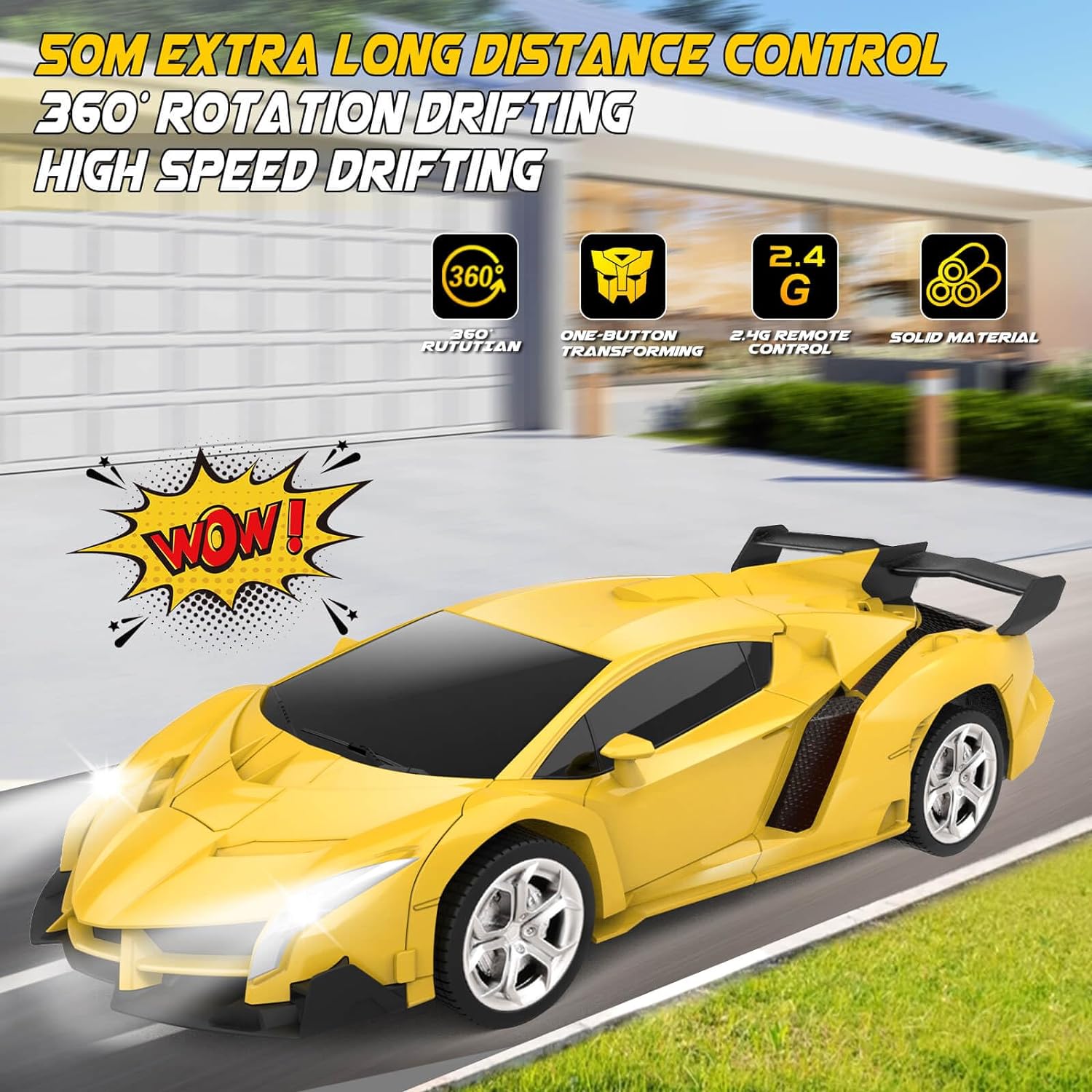 Transform Remote Control Car Toy 