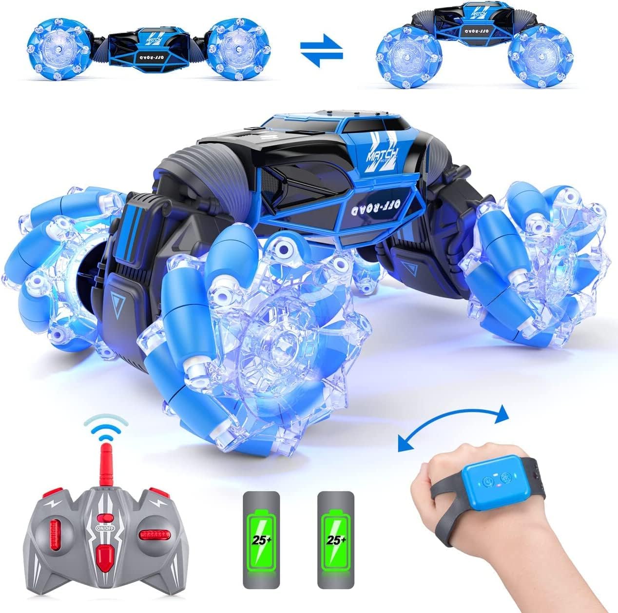 Powerextra LED Gesture Rc Car