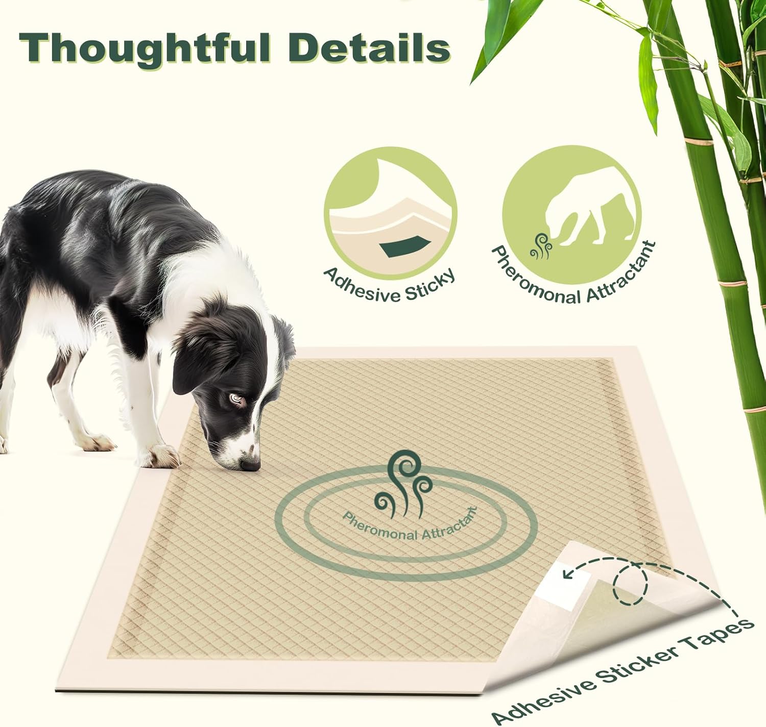 MIZOK Dog Pee Pads Large 28X34in