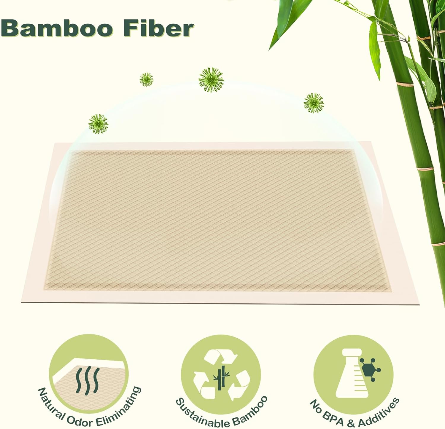 MIZOK Dog Pee Pads Large 28X34in 