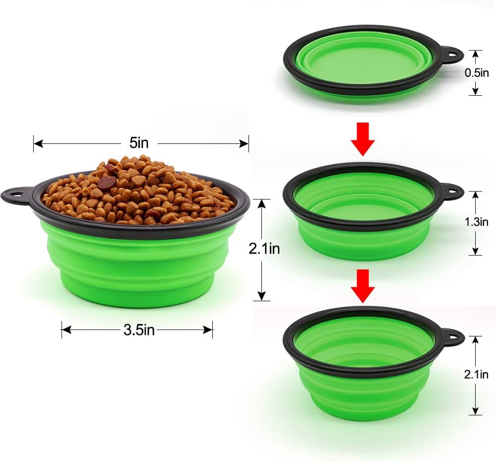 Dog Bowl Pet Collapsible Bowls