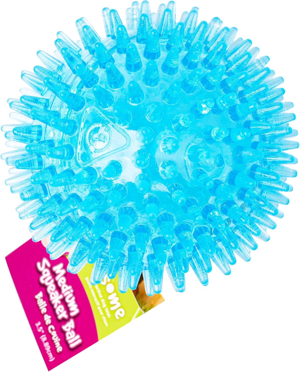 Gnawsome Medium Squeaker Ball Dog Toy, Medium 3.5"