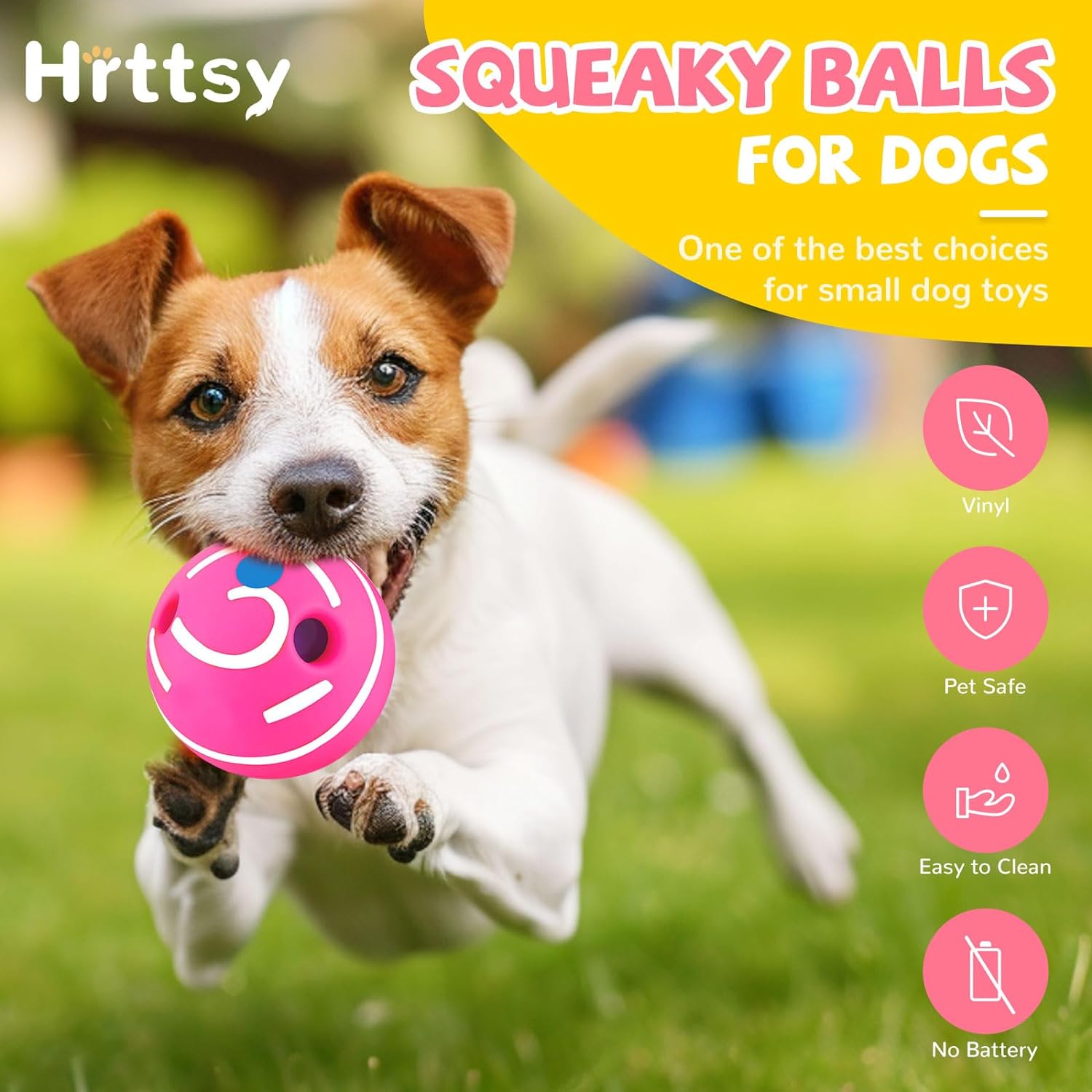 2 Pack Giggle Ball for Dogs 