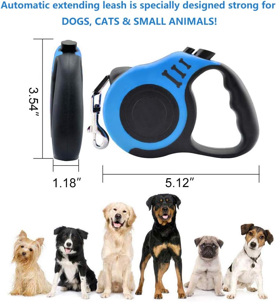 Retractable Dog Leash for Medium