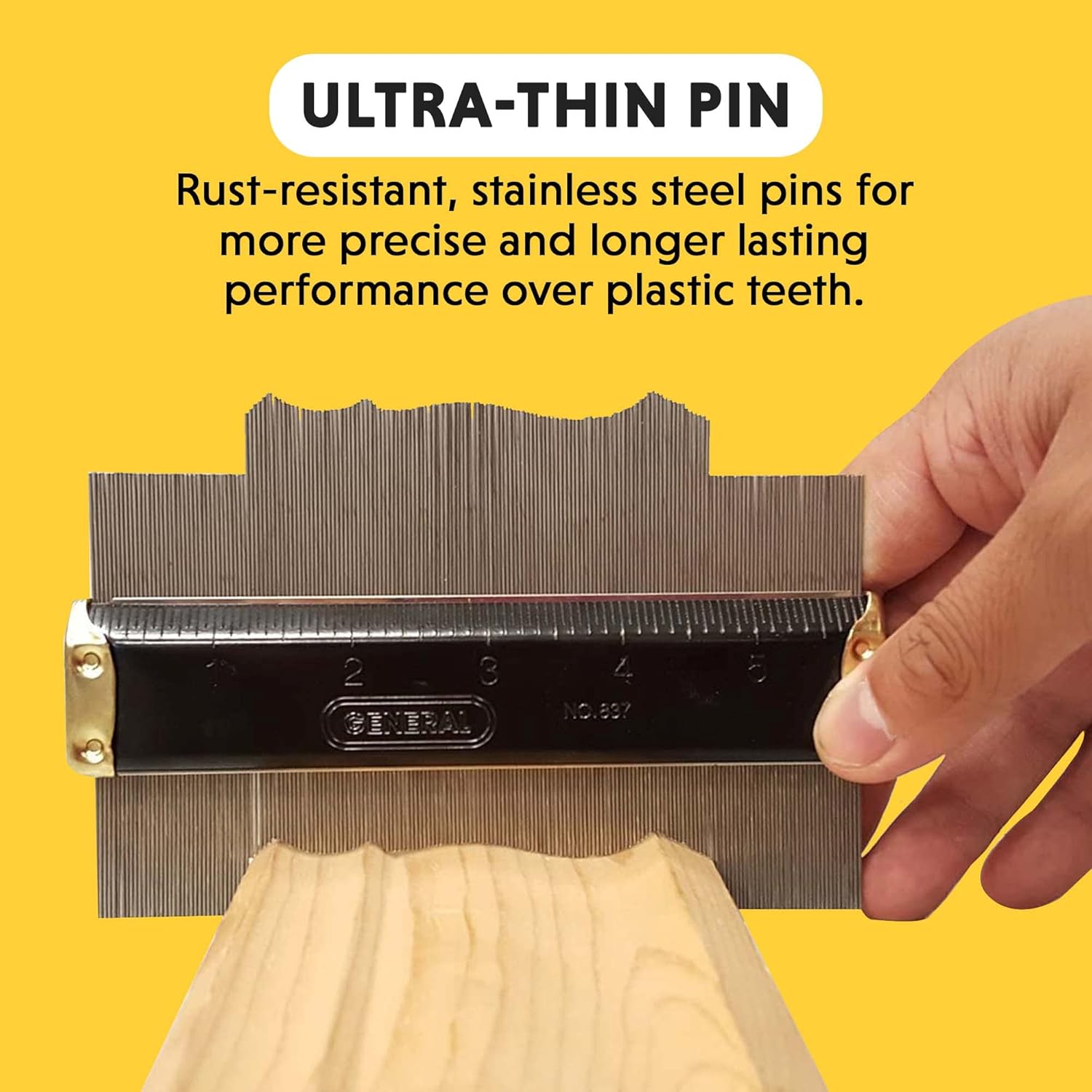 General Tools Contour Gauge 837 - 6"