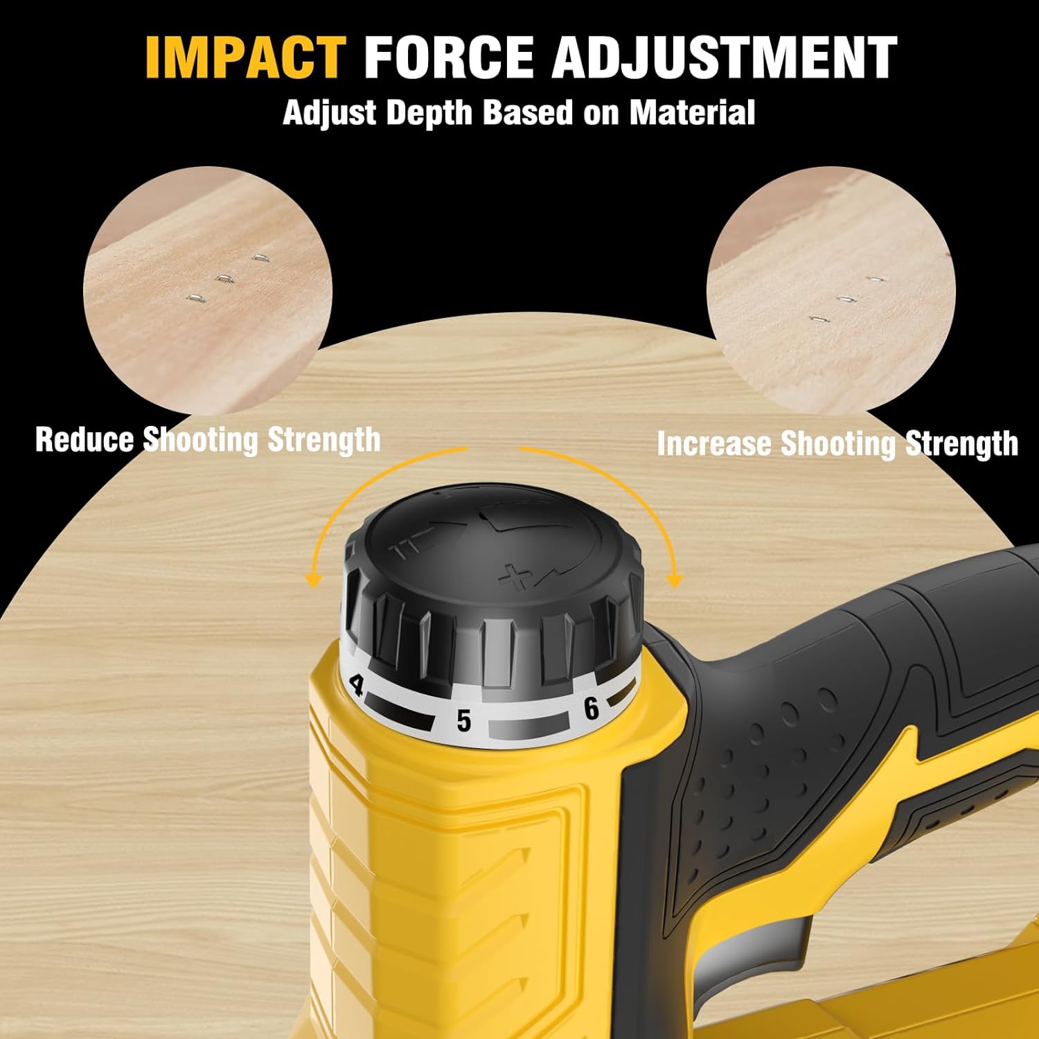 ALLOYPOWER 18 Gauge Nail Gun Battery Powered
