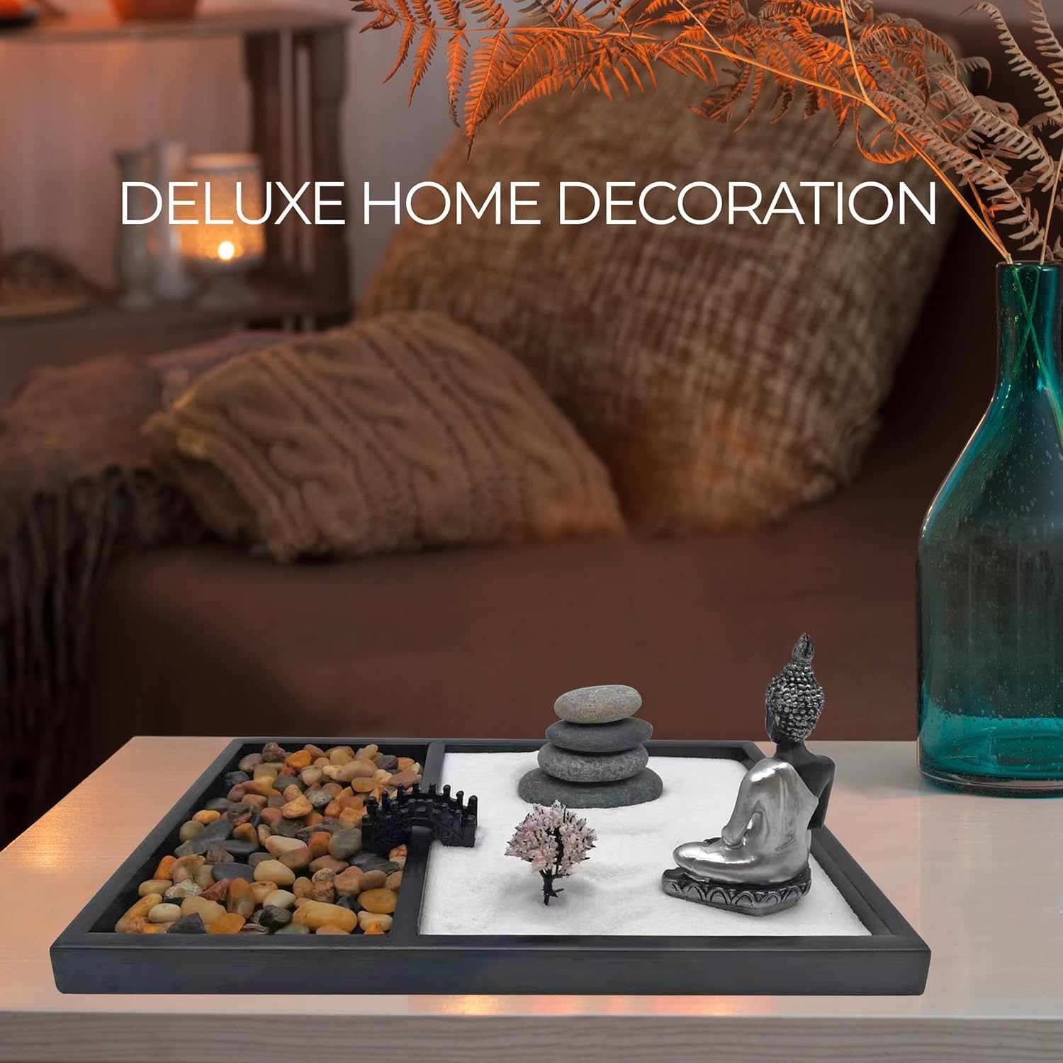 Zen Garden for Desk – Japanese Zen Garden Kit – 