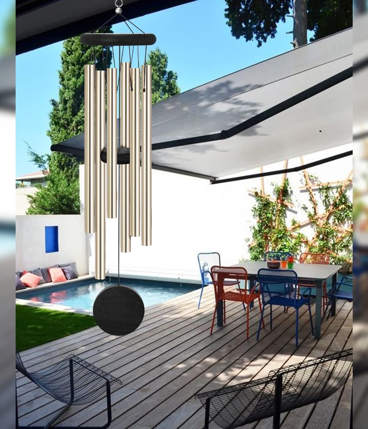 2 Pack Memorial Wind Chimes Outdoor