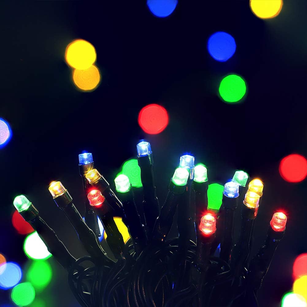 MYGOTO Christmas LED String Lights 500L 165feet 8 Modes 30V 