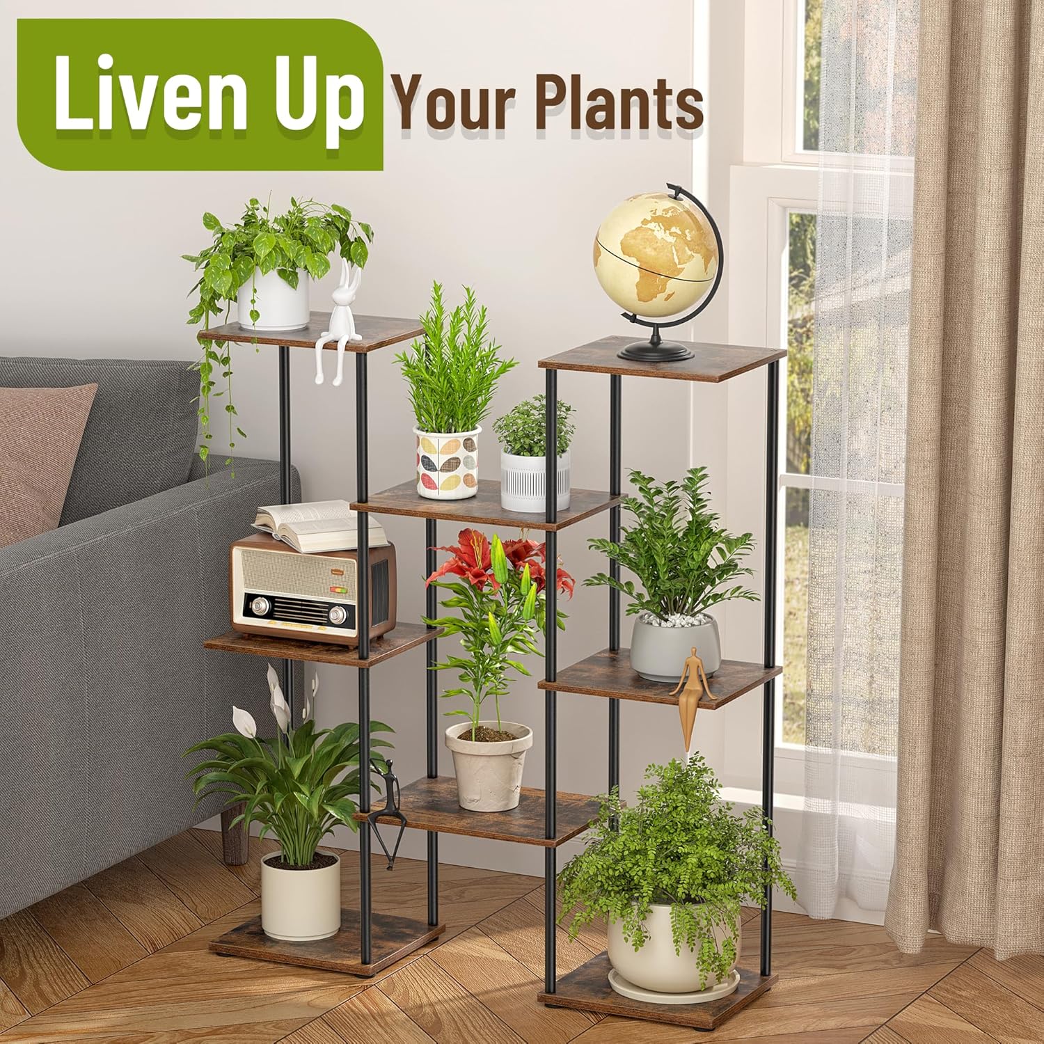 SUEH DESIGN Plant Stand Indoor