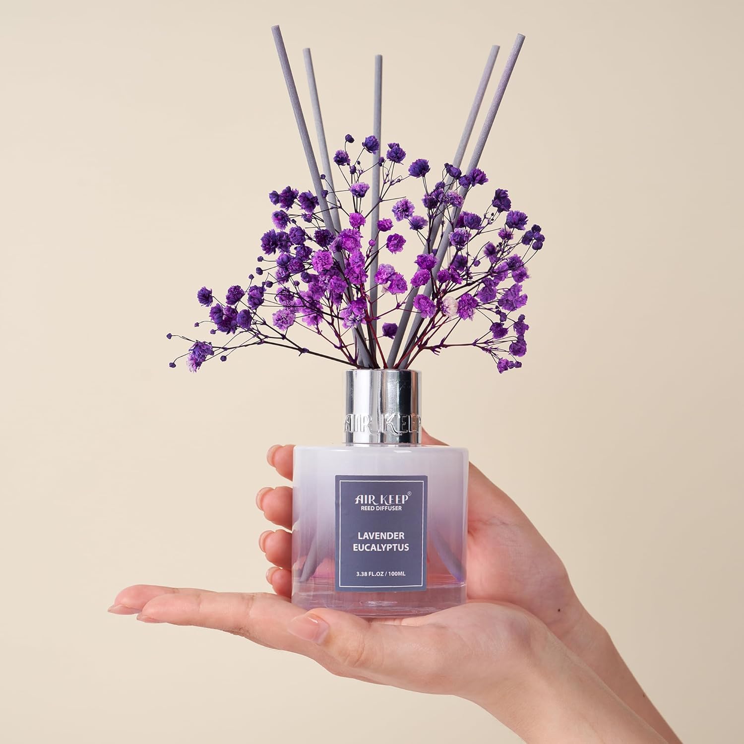Reed Diffuser Set,3.38 fl oz (100 ml) 