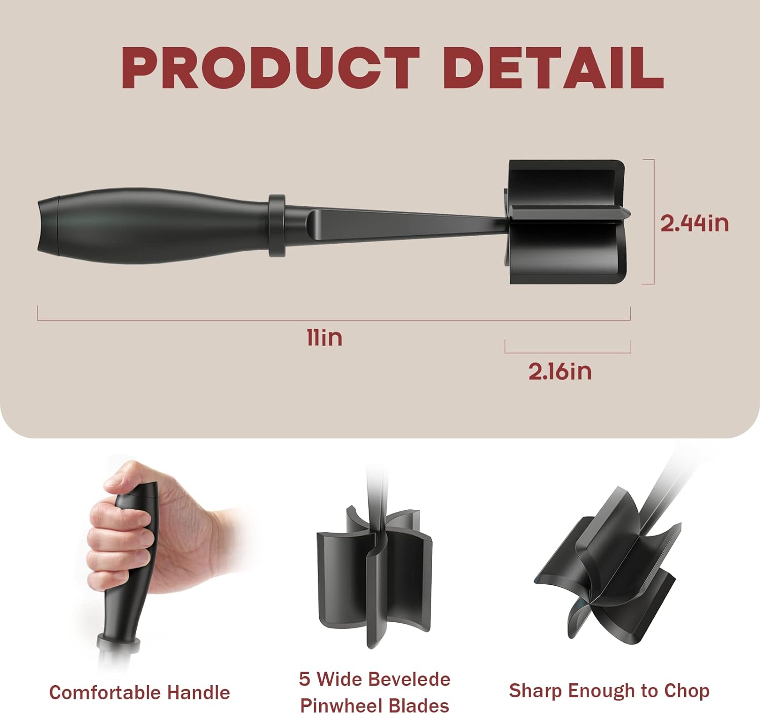 Meat Chopper for Hamburger