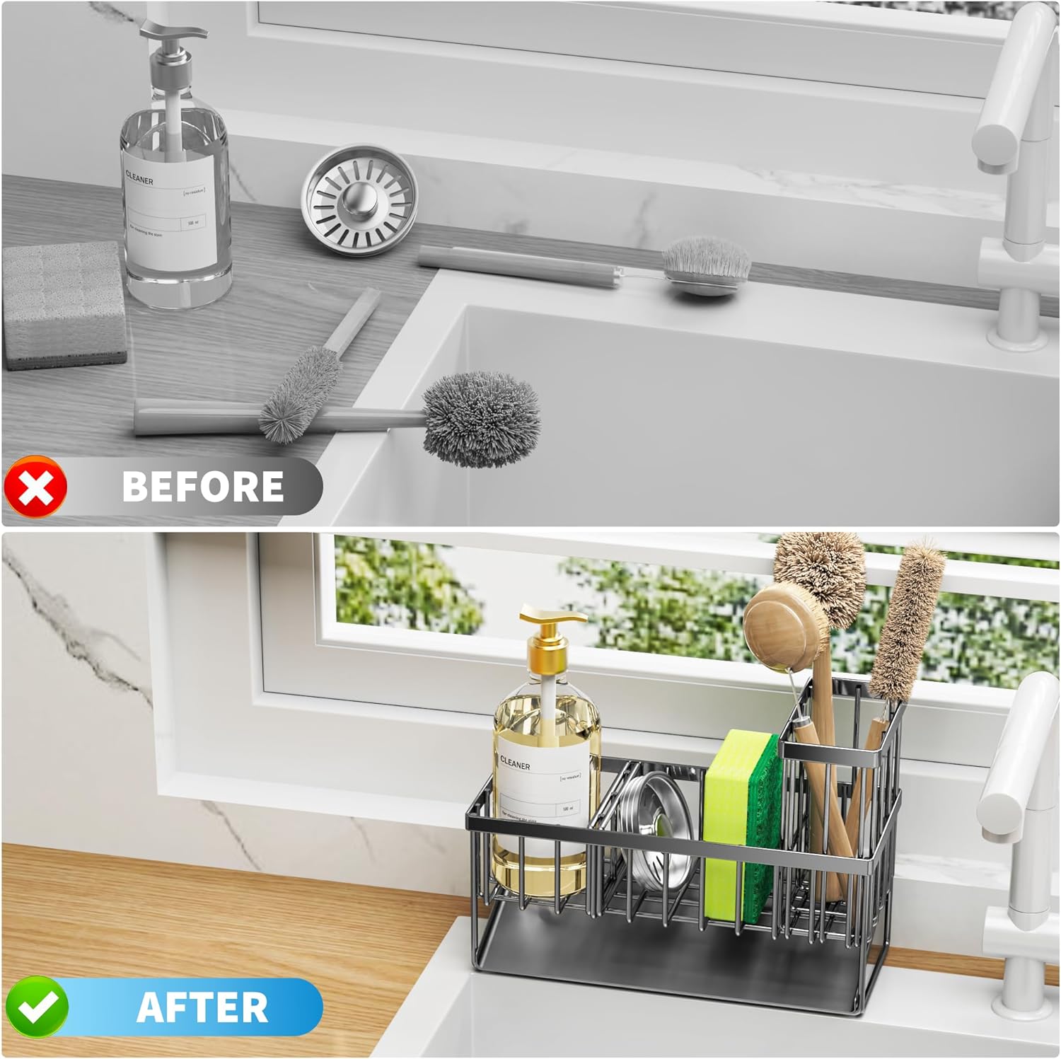 Cisily Kitchen Sink Caddy